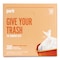 Perk 10 gal Trash Bags, 24 in x 24 in, Light-Duty, 0.36 mil, Clear, 300 PK PK56746 - alternate 1